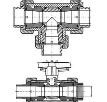 BALL VALVE T AND L PORT VALVE